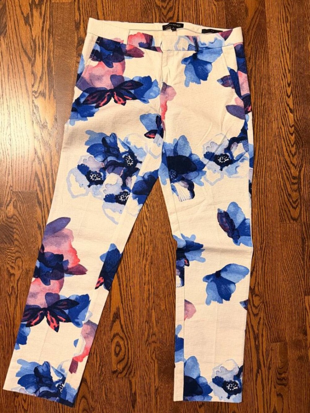 Banana Republic "Ryan" Slim Straight Trousers